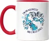 Wassermann Sternzeichen Tasse Rot Aquarius Horoskop Produktbild-Vorschau 1