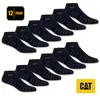 12 Paar CAT CATERPILLAR LIGHT WORK SNEAKER SOCKEN Kurze Produktbild-Vorschau 1