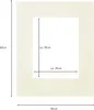 nielsen Passepartout Premium 2,6 mm, Außenformat 50x60 cm Produktbild-Vorschau 4
