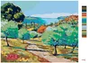 Zuty - Malen nach Zahlen - ALLEE IN TOSKANA, 40x50 cm, mit Produktbild-Vorschau 3