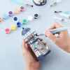 12 Stück Wasserpinsel Stifte, Aquarell Pinselstifte Produktbild-Vorschau 5