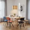 home24 Pendelleuchte - 1-flammig - Eisen / Textil Produktbild-Vorschau 2