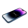 A dark blue phone case for an iPhone 12 Pro Max is shown against a white background. Produktbild-Vorschau