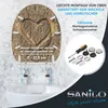 SANILO® WC sedátko s automatickým spouštěním a rychlým Náhled obrázku produktu 5