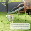 PawHut Agility Set Hunde 4-teiliges höhenverstellbar Produktbild-Vorschau 7