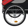 Carrosse pour chien Remorque de vélo Pliable avec fenêtres Voir les images du produit 12