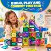 Fits4Kids Magnetická stavebnica guľôčková dráha 136 Náhľad obrázku produktu 6