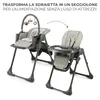 Kinderkraft TUMMIE Seggiolone regolabile 2-in-1 con vassoio Anteprima dell’immagine prodotto 4