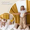 Hausbett Himmel Gold aus Musselin - 2er-Set für Kinderbett Produktbild-Vorschau 3