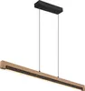 Globo Lighting Hängeleuchte Metall schwarz matt, Holz Produktbild-Vorschau 1