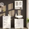 Badschrank Vicco Bianco Weiß 55 x 81 cm, Model 31128 Produktbild-Vorschau 4