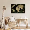 MuchoWow® Poster Weltkarte - Pflanzen - Vintage 90x60 cm - Produktbild-Vorschau 7