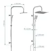 SCHÜTTE Duschsystem MALLORCA,  Regendusche ohne Armatur, Produktbild-Vorschau 9