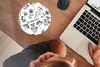 MuchoWow® Mauspad Mousepad Blumen - Kräuter - Muster 20x20 Produktbild-Vorschau 3
