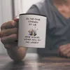 Einen Tag ohne Stricken Kaffeebecher in schwarz mit Spruch Produktbild-Vorschau 6