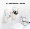 Badorganizer Wandmontage Zahnbürstenständer, Selbstklebend Produktbild-Vorschau 1