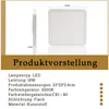 ZMH stropní svítidlo LED stropní světlo ploché ložnicové Náhled obrázku produktu 3