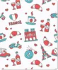 MuchoWow® Mauspad Mousepad Muster - Frankreich - Flagge Produktbild-Vorschau 1