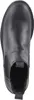 A top-down view of a black leather Chelsea boot. Anteprima dell’immagine prodotto
