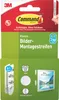 Command™ Bilder-Montage-Strips, Weiß, Klein, 4 Paare, Produktbild-Vorschau 1