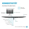 HP Z27u G3 QHD/350jas/HDMI/DP(in/out) 100W usb-c Voir les images du produit 6