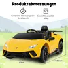 GOPLUS Kinder Elektroauto Lamborghini, 12V Kinderauto mit Produktbild-Vorschau 6