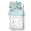Baby Bettwäsche 100 x 135 cm süße Dino Bettwäsche mit Ohren Produktbild-Vorschau 9