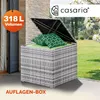 Casaria® Baule da Giardino 318 L Impermeabile 75x75x70cm Anteprima dell’immagine prodotto 2