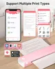 Phomemo M08F A4 Tragbarer Thermodrucker, Pink Bluetooth Produktbild-Vorschau 2