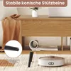 Stolik kawowy COSTWAY, stolik z blatem i 2 otwartymi Podgląd zdjęcia produktu 6