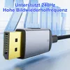 HDMI-Kabel, USB C auf DisplayPort Kabel 2M (8K@60HZ), USB Produktbild-Vorschau 5