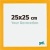 A product image for a picture frame, showing its dimensions and a tagline. Produktbild-Vorschau