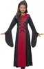 A young girl wearing a witch costume. Produktbild-Vorschau