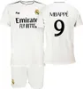 Real Madrid detská súprava dresov Mbappe 2024/25 White 164 Náhľad obrázku produktu 11