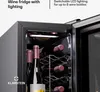 Klarstein vinotéka, 1zónová vinotéka s prosklenými dveřmi, Náhled obrázku produktu 3