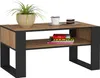 Akord Konferenční stolek Domi dub/černý 92x53x45 cm Náhled obrázku produktu 1