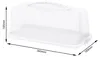 Contenitore per torte - bianco - plastica - 36 x 16,5 cm - Anteprima dell’immagine prodotto 18