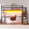 Flieks Lit superposé 140x200cm avec bureau et étagère, lit Voir les images du produit 2