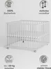 Laufgitter 100x100 cm - weiß - Premium Kollektion Produktbild-Vorschau 2