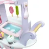 4iQ Carrello girello in legno per gelateria su ruote Anteprima dell’immagine prodotto 5