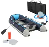 Relaxdays Schlauchboot Set, 4 Personen, 3,20 m, Paddel, Produktbild-Vorschau 10