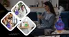 Collage of images showing aroma diffusers in use in different home settings. Voir les images du produit