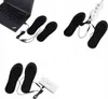 Collage of heated insoles connected to different power sources. Náhled obrázku produktu
