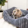 4L Textil BELLA Hundebett Plüsch für kleine Hunde, Weiches Produktbild-Vorschau 2
