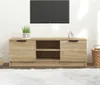 vidaXL TV-Schrank Sonoma-Eiche 102x35x36,5 cm Holzwerkstoff Produktbild-Vorschau 2