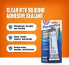 Permatex 230-80050 # 66 Clear Silicone Adhesive - 3 Oz - Produktbild-Vorschau 5