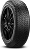 A close-up studio shot of a Pirelli Cinturato Winter 2 tire mounted on a black alloy wheel, presented against a white background. Produktbild-Vorschau