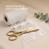 G.schmückt Tischband Spitze 15 cm x 25 m, schmales Dekoband Produktbild-Vorschau 4