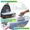 Leichtes Reise-Dampfbügeleisen: Mini-Bügeleisen mit Produktbild-Vorschau 2