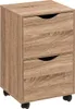 5five Simply Smart | Rolcontainer - 2 lades - Houtlook - Productafbeelding-voorbeeld 1